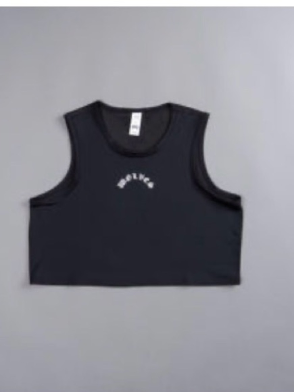 NWT DarcSport Black Mesh Training Top L/XL